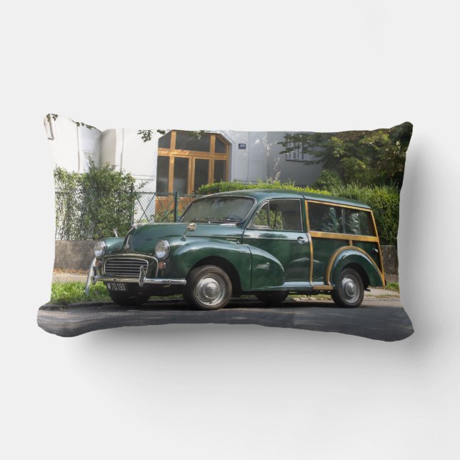 Morris Minor 1000 Traveller Lumbar Pillow (Front)