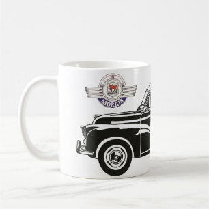 Morris Minor Car Vintage Hiking Duck Coffee Mug