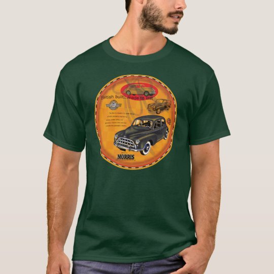 Morris Minor car vintage sign T-Shirt