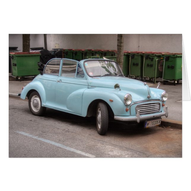 Morris Minor Convertible Tourer (Devant Horizontal)