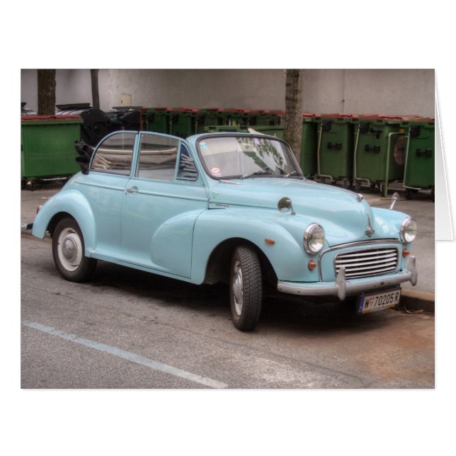 Morris Minor Convertible Tourer (Front Horizontal)