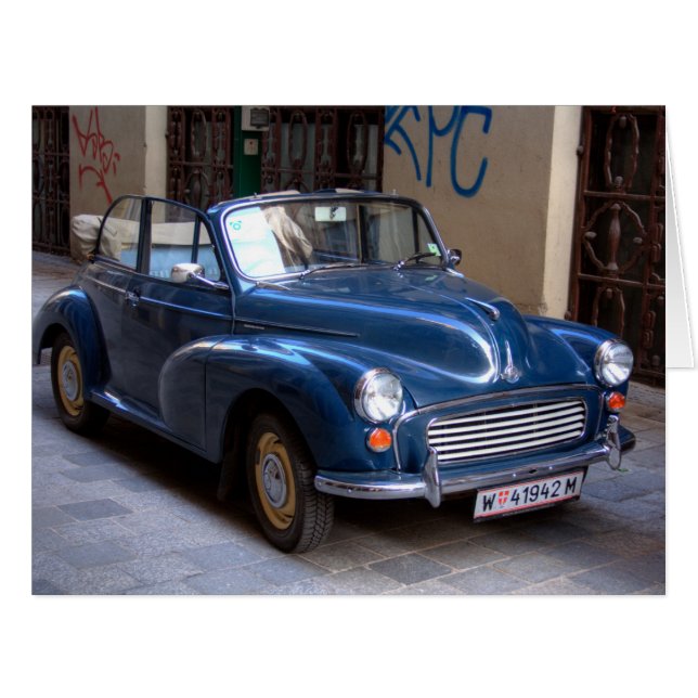 Morris Minor Convertible Tourer (Front Horizontal)