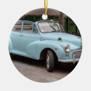 Morris Minor Convertible Tourer Ceramic Ornament