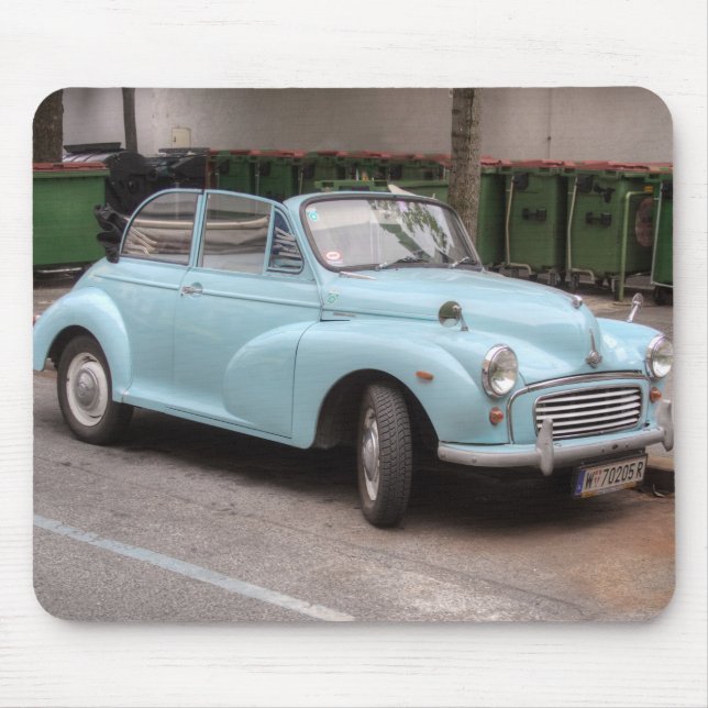 Morris Minor Convertible Tourer Mouse Pad (Front)