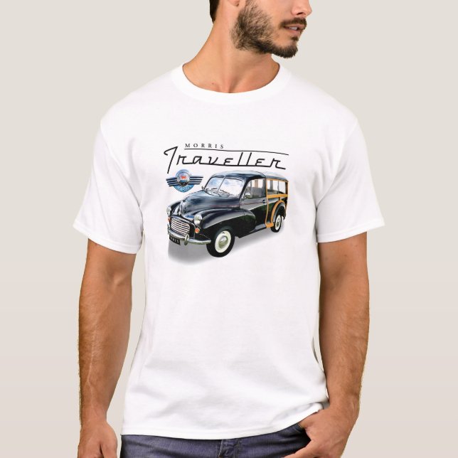 Morris Minor Traveller T-Shirt (Front)