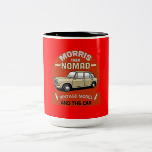 Morris Nomad Australia Classic Vintage Cars Coffee Two-Tone Coffee Mug