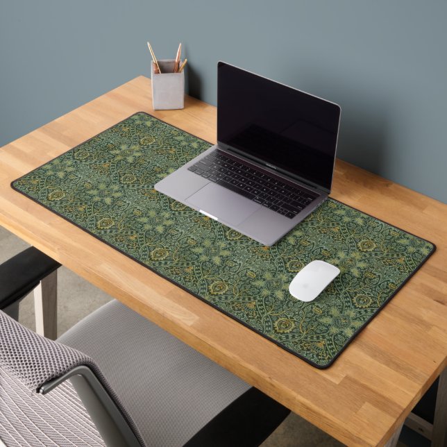 Morris Persian Elegance: The Ispahan Carpet Rug Desk Mat (Office 2)