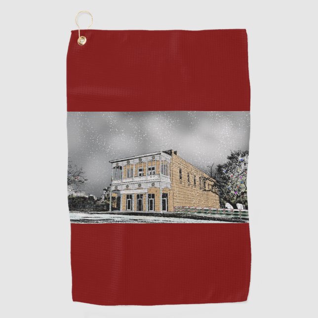 Morris Ranch Golf Towel Fredericksburg (Front)