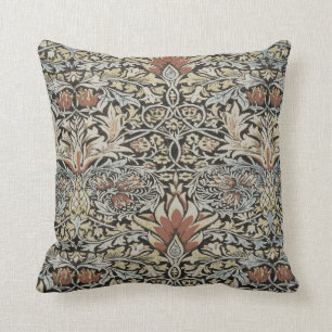 Morris Snakeshead printed textile 1876 v 2 pillow