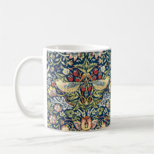 Morris - Strawberry Thief Bird & Floral Pattern Coffee Mug