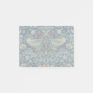 Morris - Strawberry Thief Bird & Floral Pattern Post-it Notes