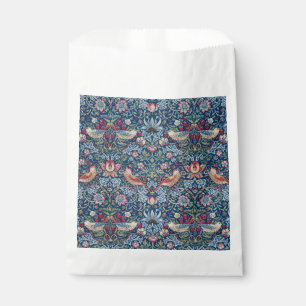 Morris Strawberry Thief Classic Indigo Blue Fine Favour Bag