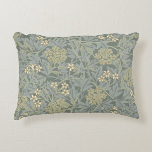 Morris Vine & Jasmine Garden Flower Classic Accent Pillow