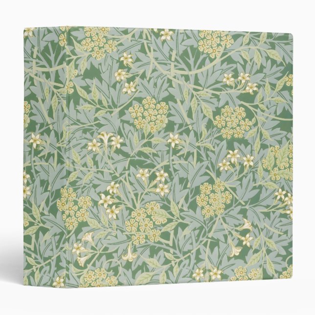 Morris Vine & Jasmine Garden Flower Classic Binder (Front/Spine)