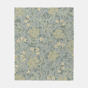 Morris Vine & Jasmine Garden Flower Classic Fleece Blanket