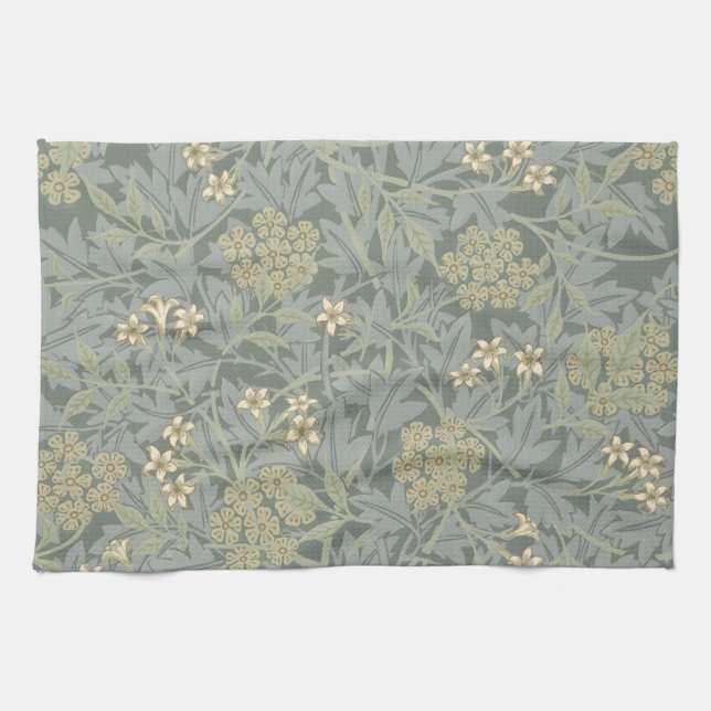 Morris Vine & Jasmine Garden Flower Classic Kitchen Towel (Horizontal)
