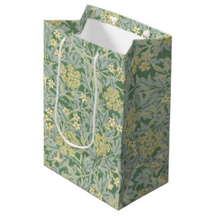 Morris Vine & Jasmine Garden Flower Classic Medium Gift Bag