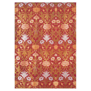 Morris - Vintage 1893 Rose & Lily Flower Pattern Tablecloth