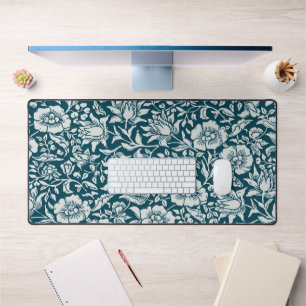 Morris Vintage bleu & blanc motif floral