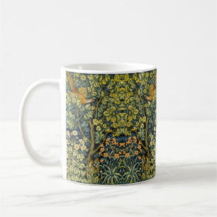 Morris Vintage Pheasant squirrel & Flower Pattern Coffee Mug