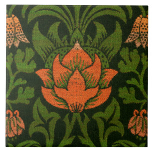 Morris - Violet and Columbine Tile