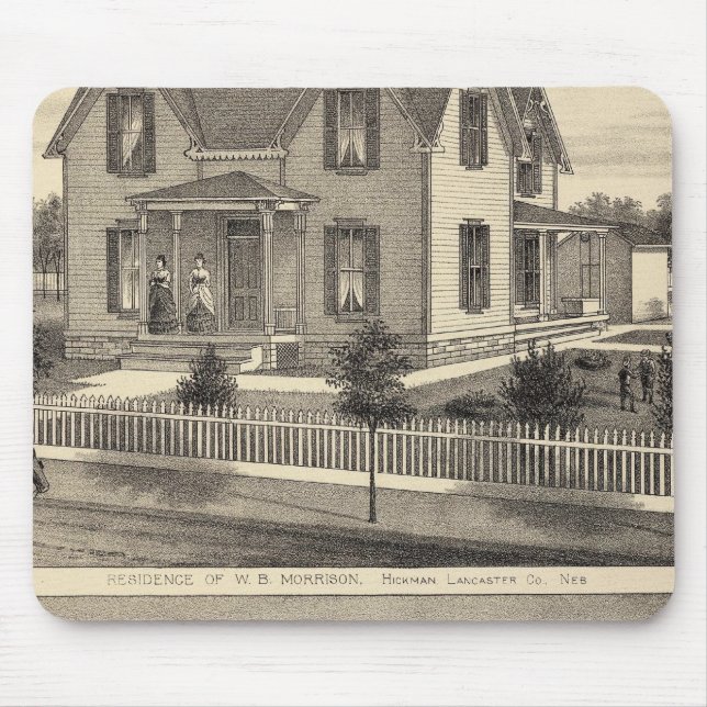 Morrison and Greenamyre, Nebraska Mouse Pad (Front)