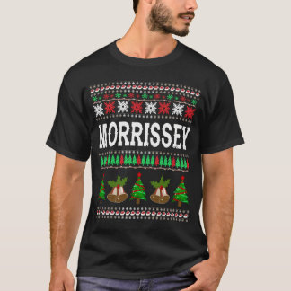 Morrissey Christmas Family Ugly Christmas T-Shirt