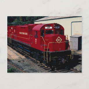 Morristown and Erie Alcos, No. 17 and No. 16, Morr Postcard