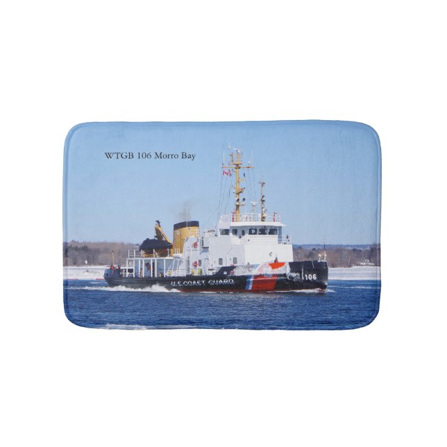 Morro Bay bathmat (Front)