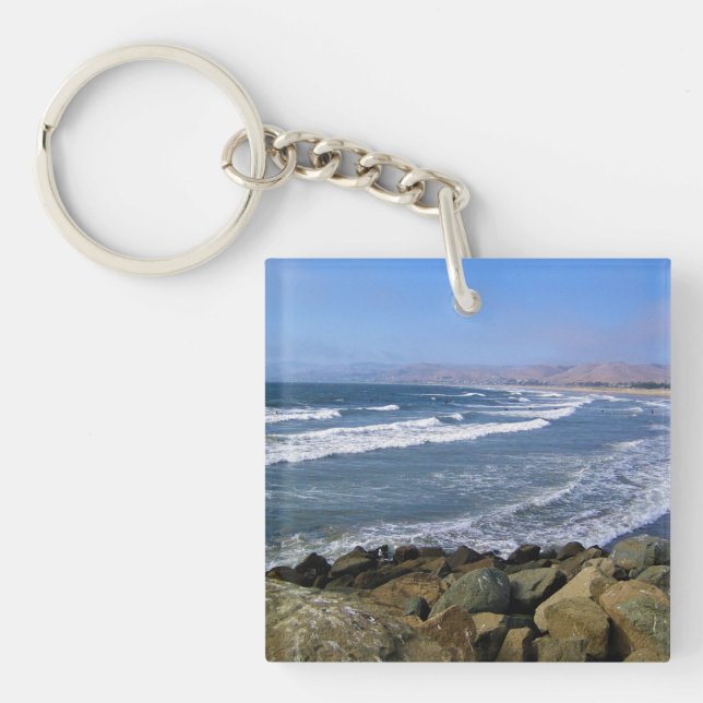 Morro Bay, California Keychain (Front)