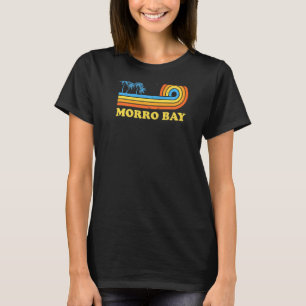 Morro Bay California Summer Ca Tropical Us Cities T-Shirt