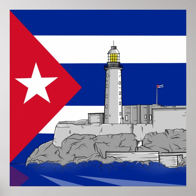 Morro Castle in Havana Poster (Front)