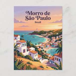 Morro de São Paulo Brazil Postcard