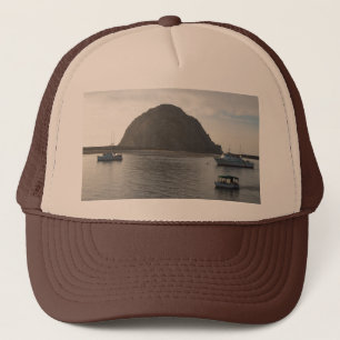 Morro Rock at Morro Bay, CA Trucker Hat