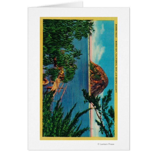 Morro Rock dans le comté de San Luis Obispo (Devant)