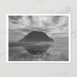 Morro Rock, Morro Bay in Sepia Postcard
