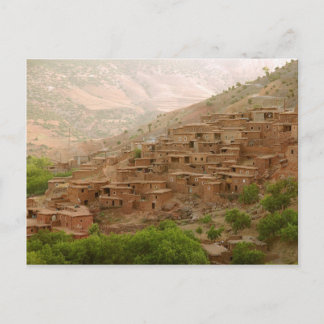 Morroco Berber village Postcard