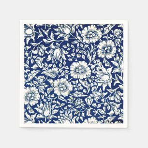 Morrs -Blue Mallow, famous pattern, Napkin