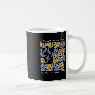 Morse Code 8647 Subtle Anti Trump 86 47 Floral Boh Coffee Mug