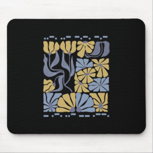 Morse Code 8647 Subtle Anti Trump 86 47 Floral Boh Mouse Pad