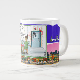 Morse Code   Absurd Wordplay Humor Large Coffee Mug
