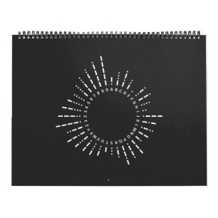 Morse Code Alphabet Calendar