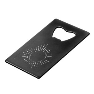 Morse Code Alphabet Credit Card Bottle Opener
