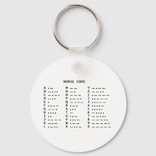 Morse Code Keychain