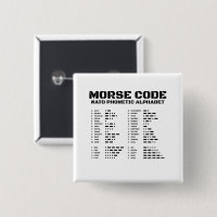Morse Code NATO Phonetic Alphabet