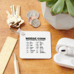 Morse Code NATO Phonetic Alphabet Keychain<br><div class="desc">Morse Code NATO Phonetic Alphabet</div>