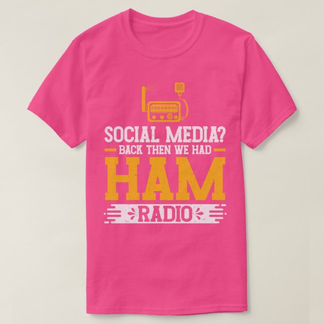 Morse Code Radio Ham Amateur Radio Operator Gift ( T-Shirt (Design Front)