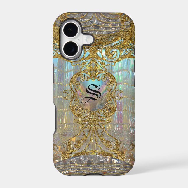 Morshnette Elegant Baroque   Monogram 7 Plus (Back)