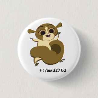 Mort 1 Inch Round Button