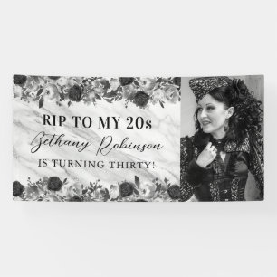 Mort À Mes Années Photo Bannière Anniversaire